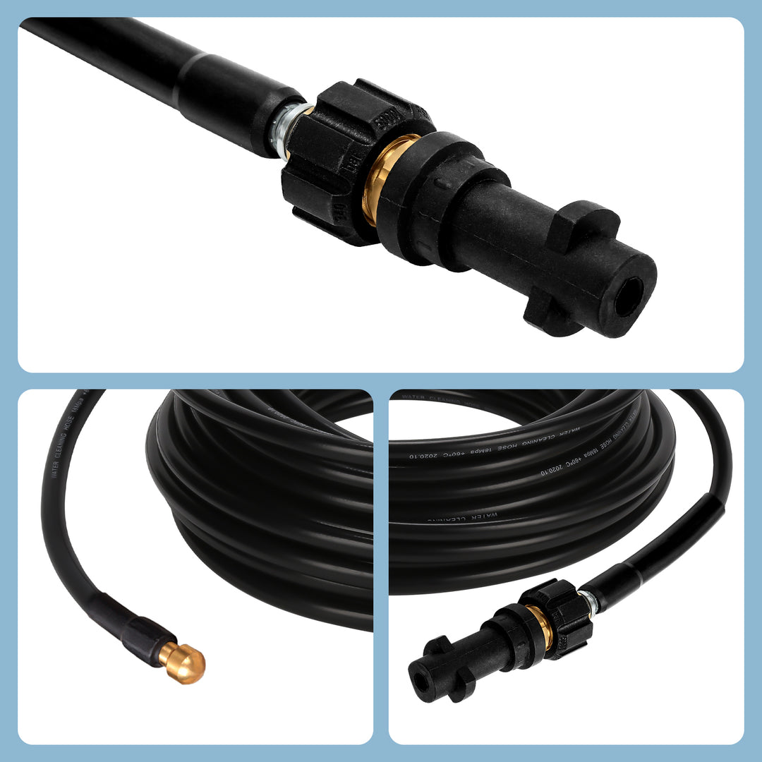 Sonnewelt pipe cleaning hose 10m-30m 180 bar