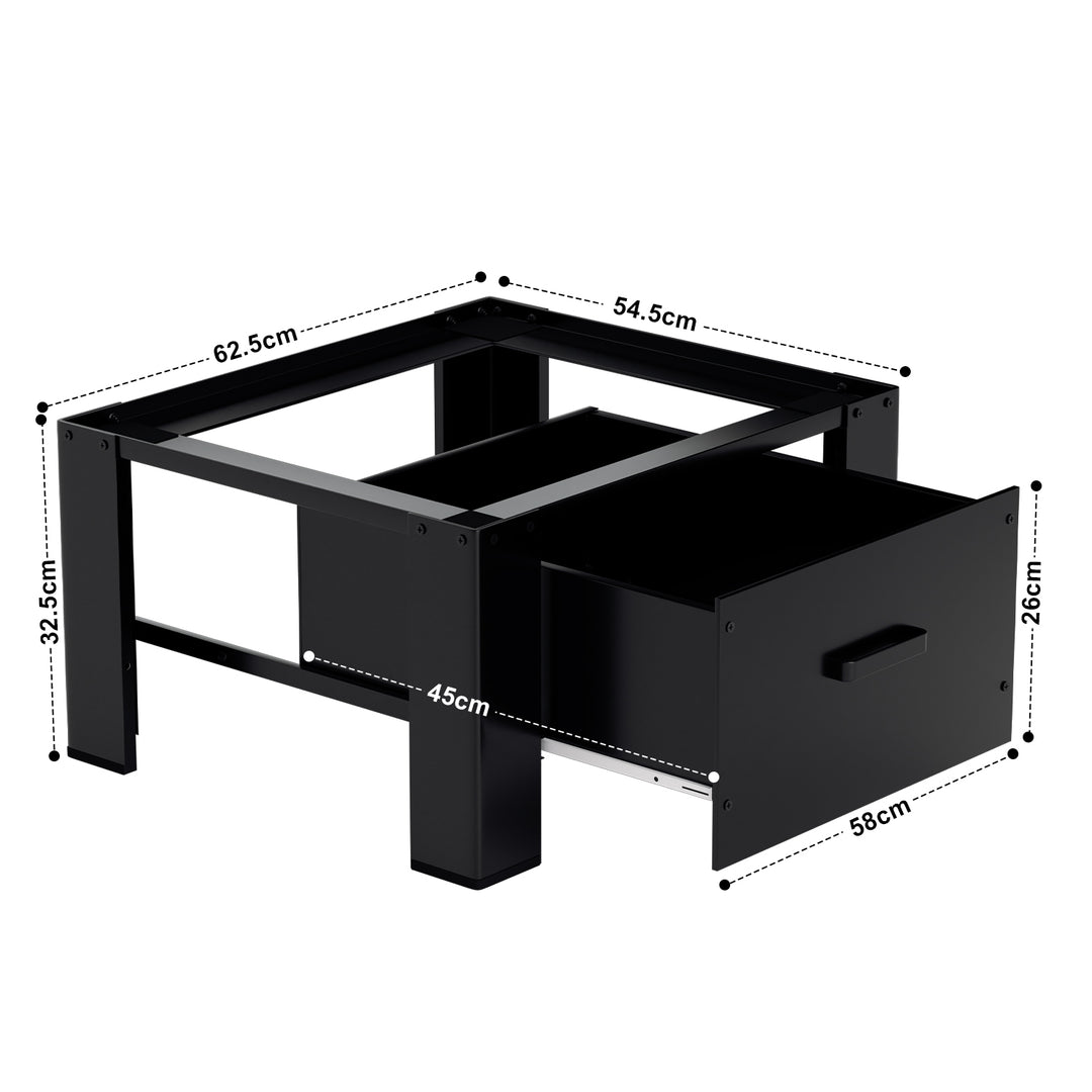 Sonnewelt washing machine base with drawer