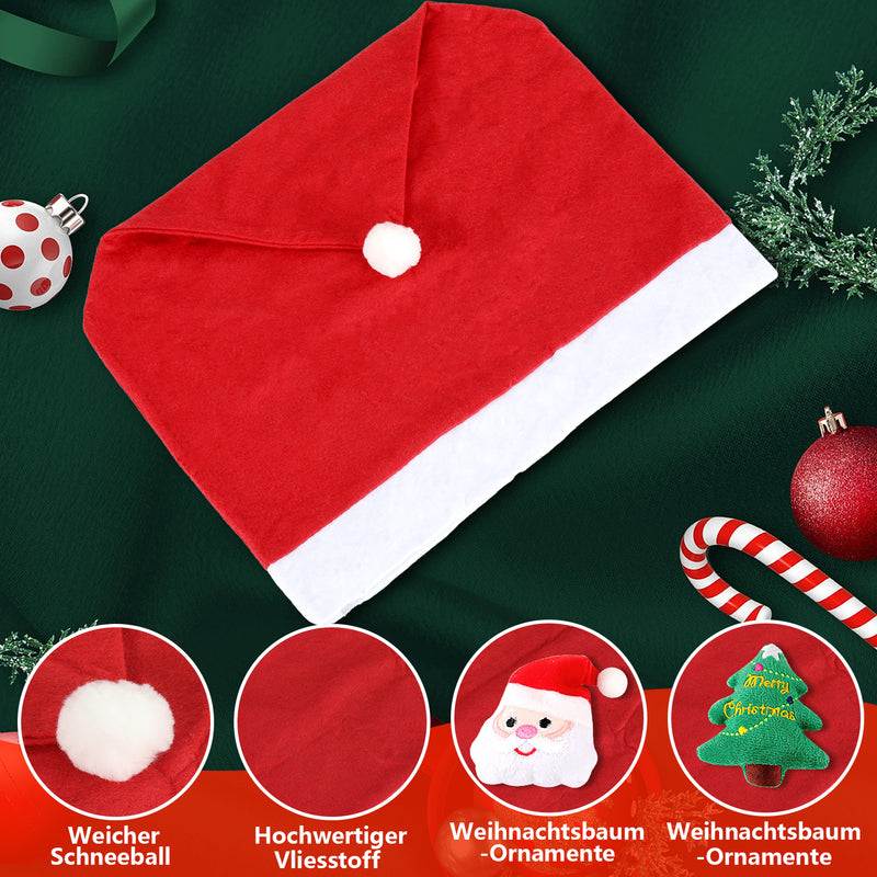 Sonnewelt Weihnachten Stuhlhussen 6er Set