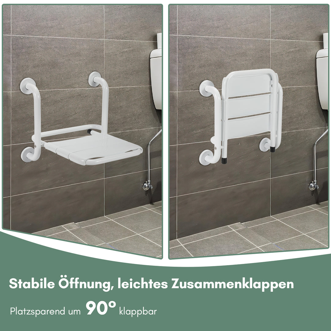 Sonnewelt Duschklappsitz Duschhocker Wandmontage