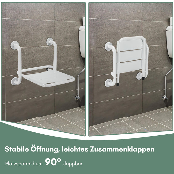 Sonnewelt Duschklappsitz Duschhocker Wandmontage