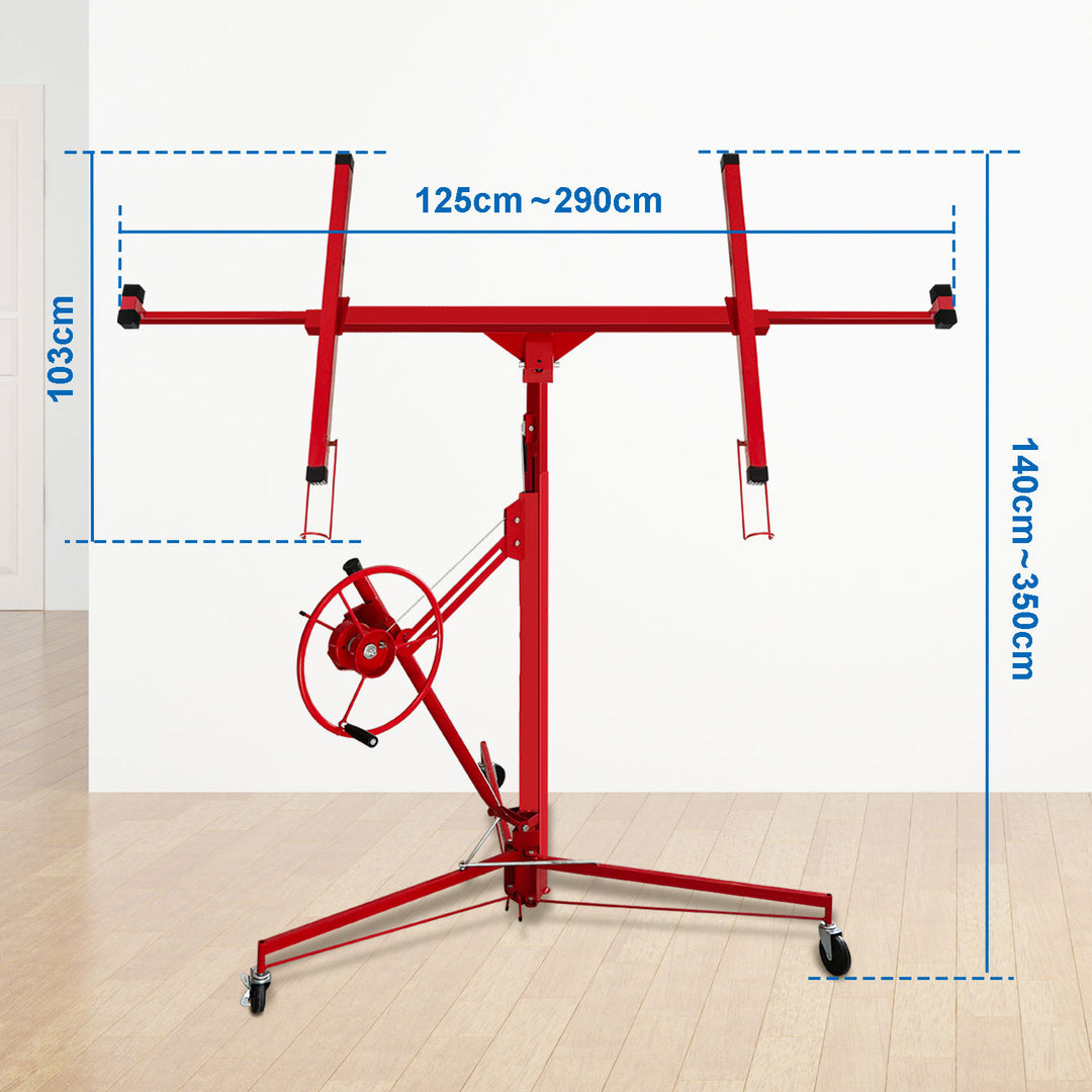 Sonnewelt Plattenheber 68 kg Traglast klappbar höhenverstellbar 140 cm -350 cm