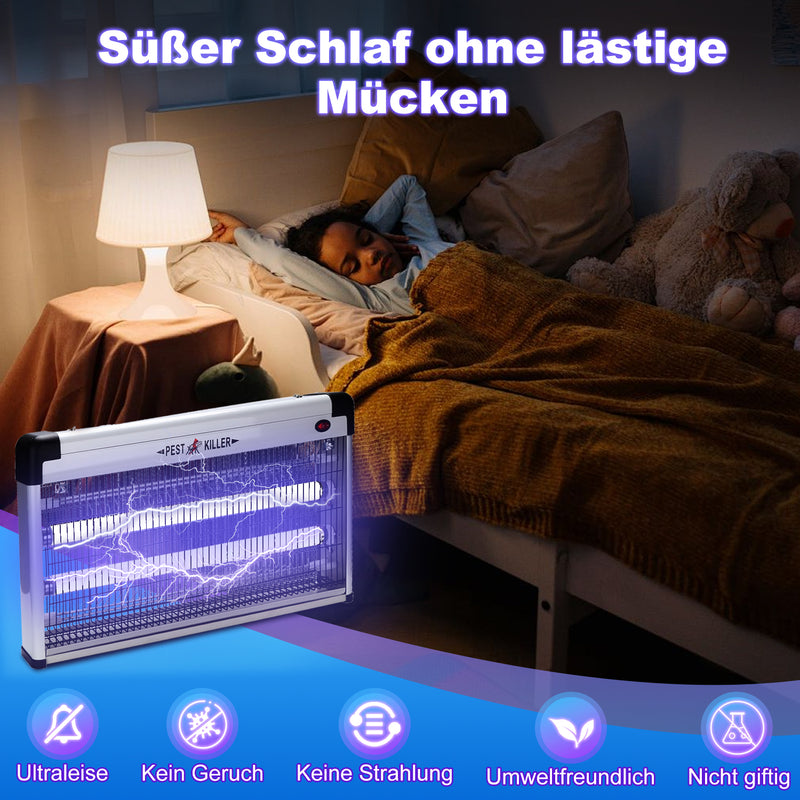 Sonnewelt Elektrischer Insektenvernichter UV-Licht Mückenlampe