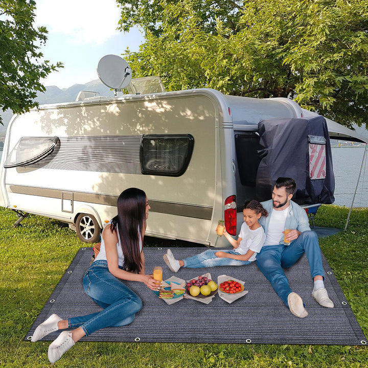 Sonnewelt camping carpet awning carpet