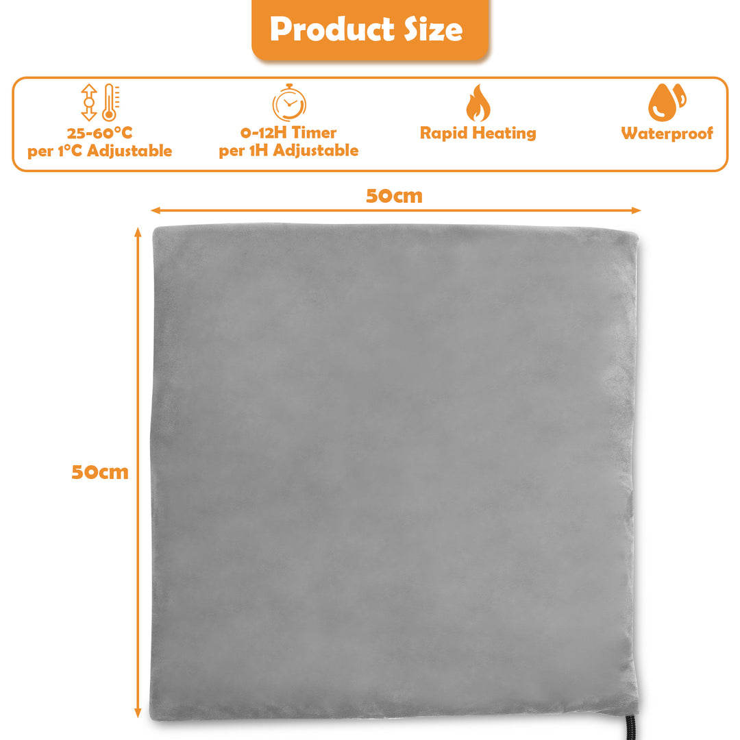 Sonnewelt Haustier Heizkissen 50 x 50cm