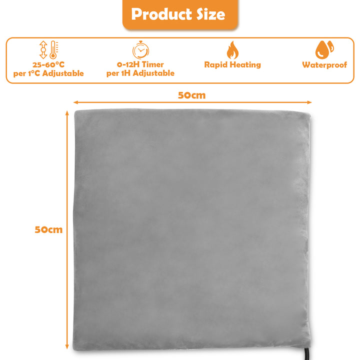 Sonnewelt Haustier Heizkissen 50 x 50cm