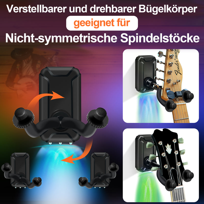 Sonnewelt Gitarrenhalter Gitarrenwandhalter Gitarrenständer