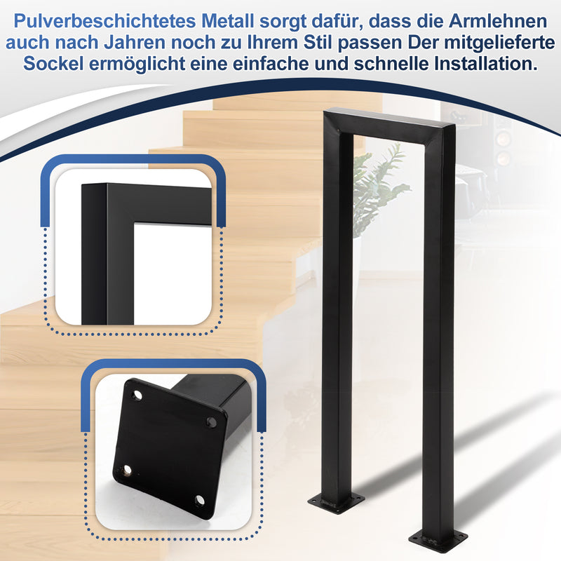 Sonnewelt stair railing U-shaped handrail
