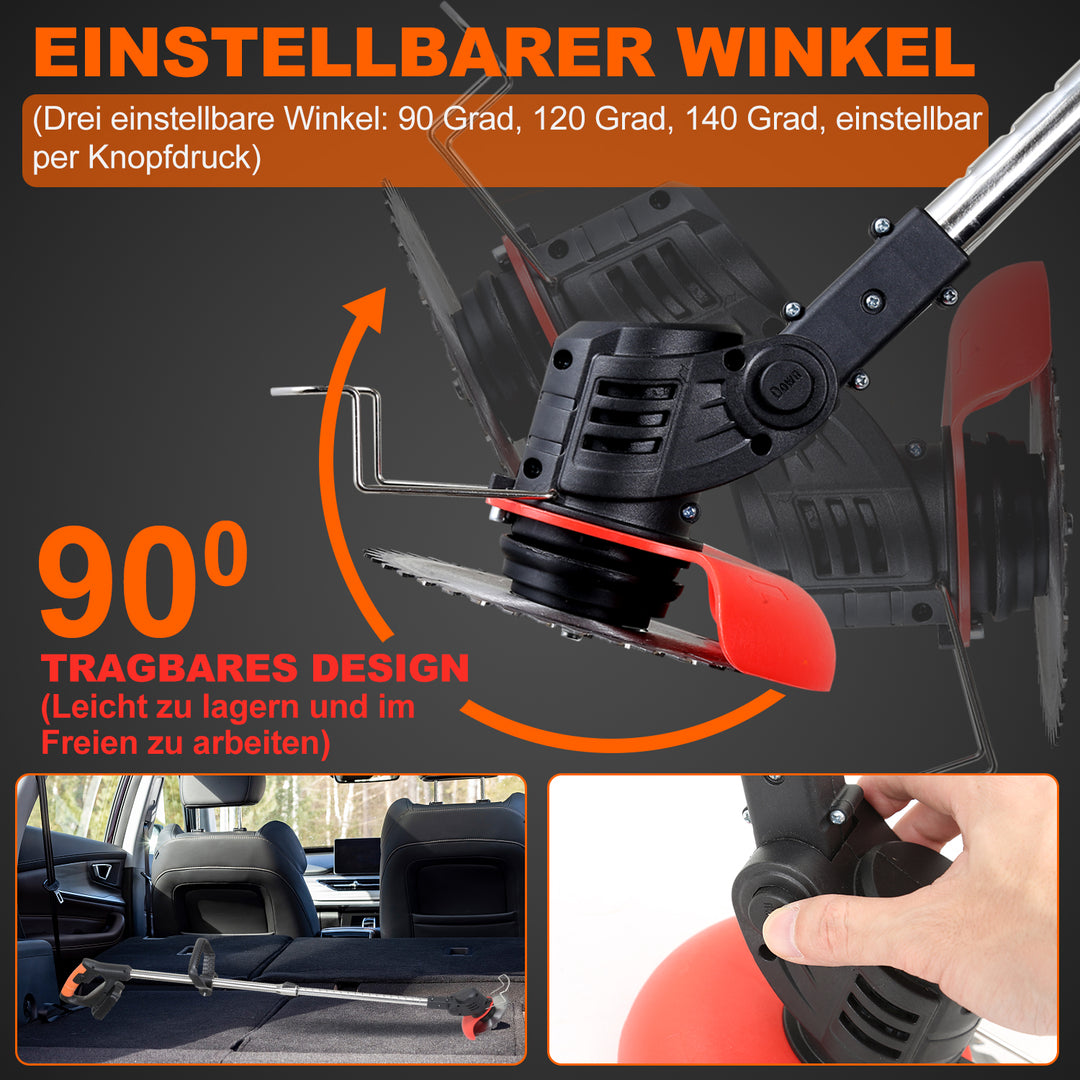 Sonnewelt battery grass trimmer 20V 8000 rpm