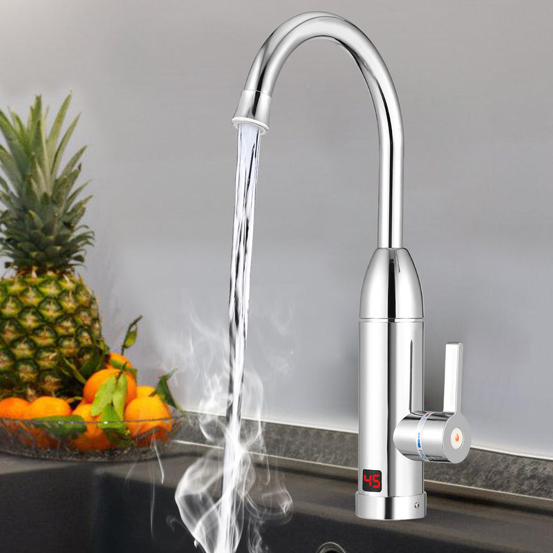 Sonnewelt 3KW Elektrischer Wasserhahn LED Temperaturanzeige