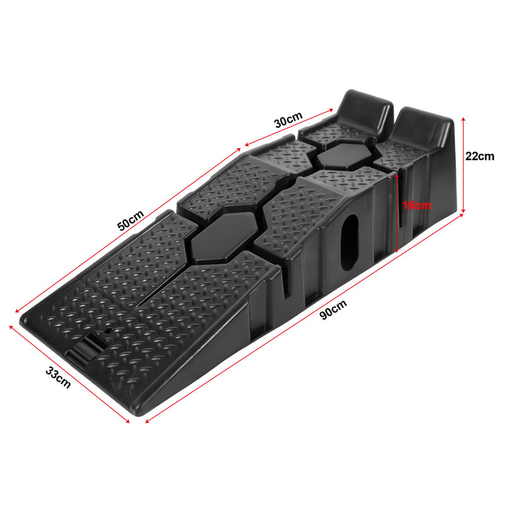 Sonnewelt set of 2 plastic loading ramps up to 2.5T
