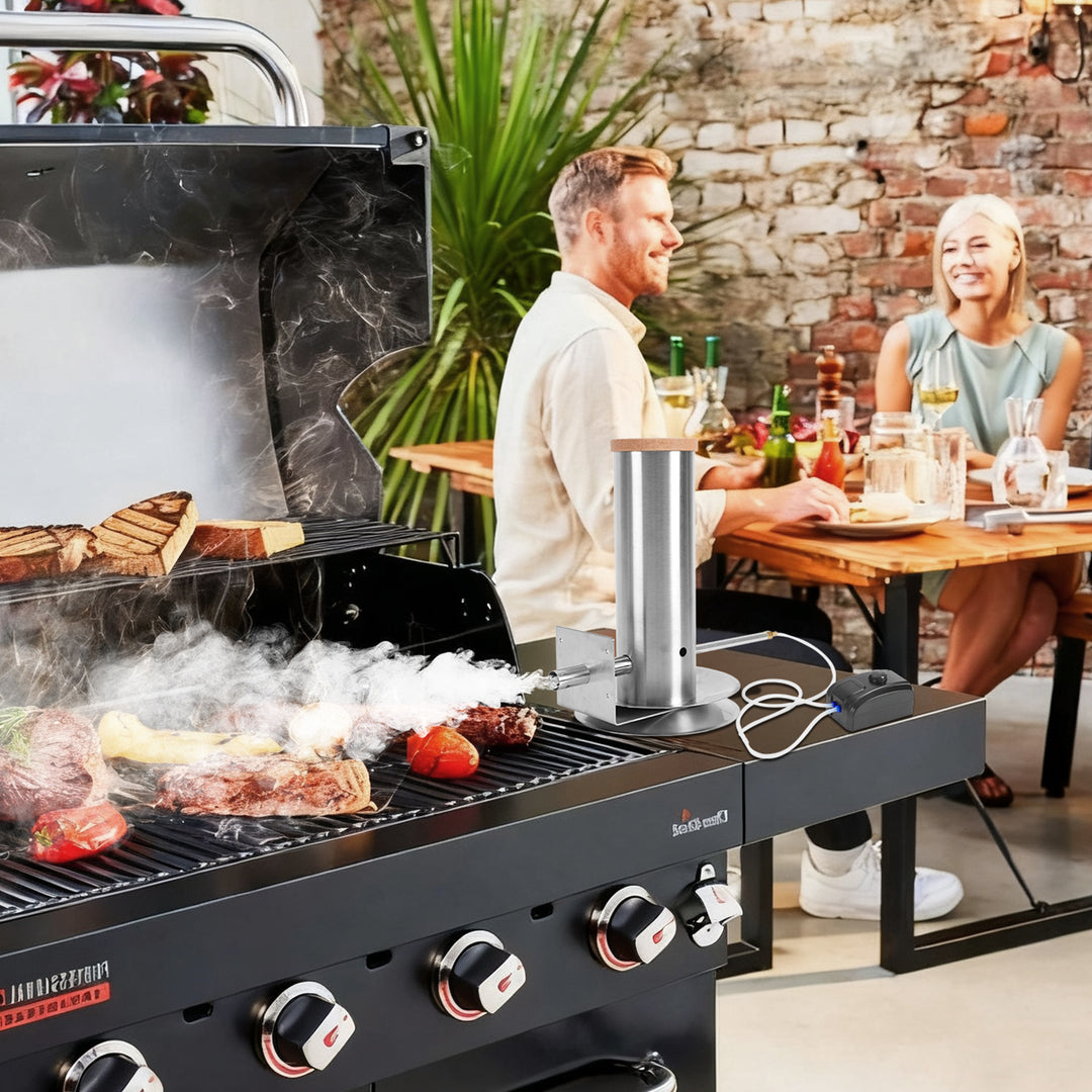 Sonnewelt Rauchgenerator Räucherofen Elektrisch mit Pumpe