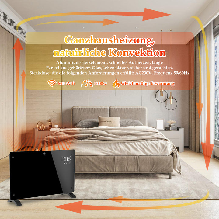 Sonnewelt Infrarotheizung Elektroheizung 2000W