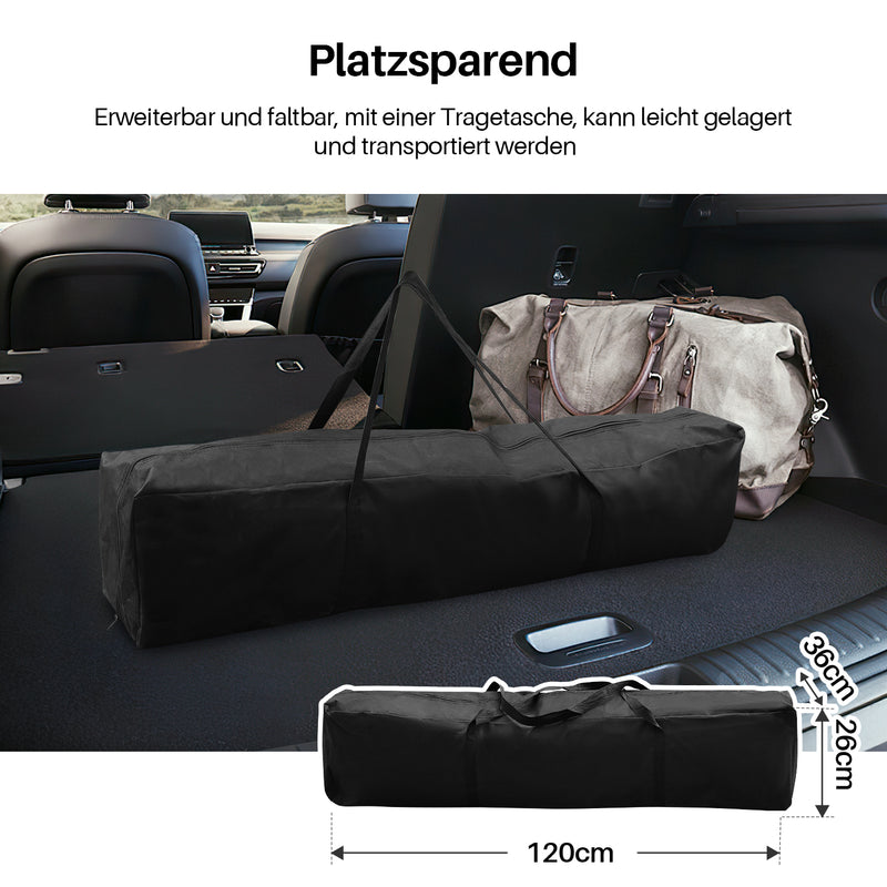 Sonnewelt Pop-Up Pavillon Gazebo mit Zentralverriegelung 3x6m mit Seiten