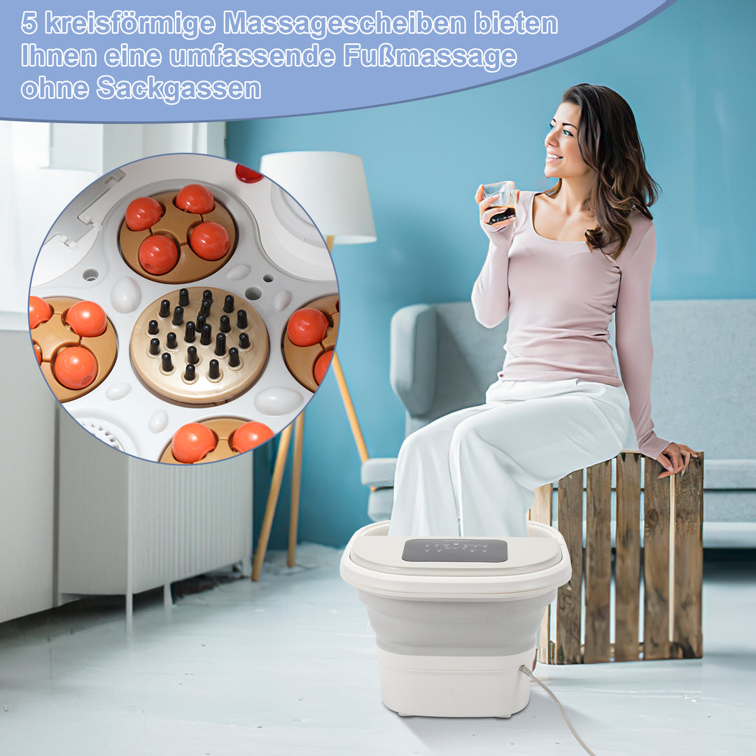 Sonnewelt Fußmassagegerät elektrisch Wärme Klappbare