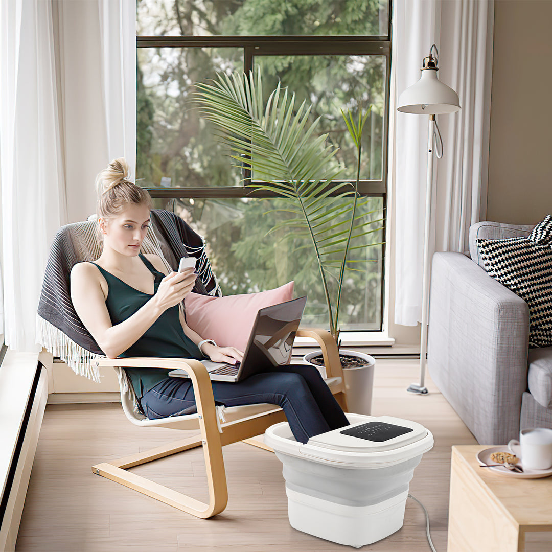 Sonnewelt Fußmassagegerät elektrisch Wärme Klappbare