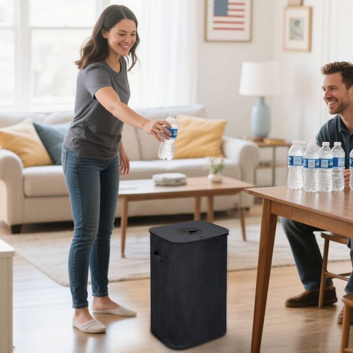 Sonnewelt 100L Pfandflaschen Aufbewahrung Sammelbehälter Recycling