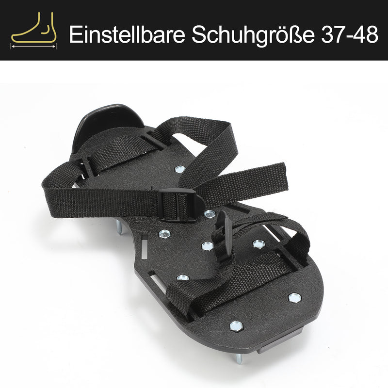 Sonnewelt 1 Paar Nagelschuhe Rasenbelüfter für Bodenbeschichtung