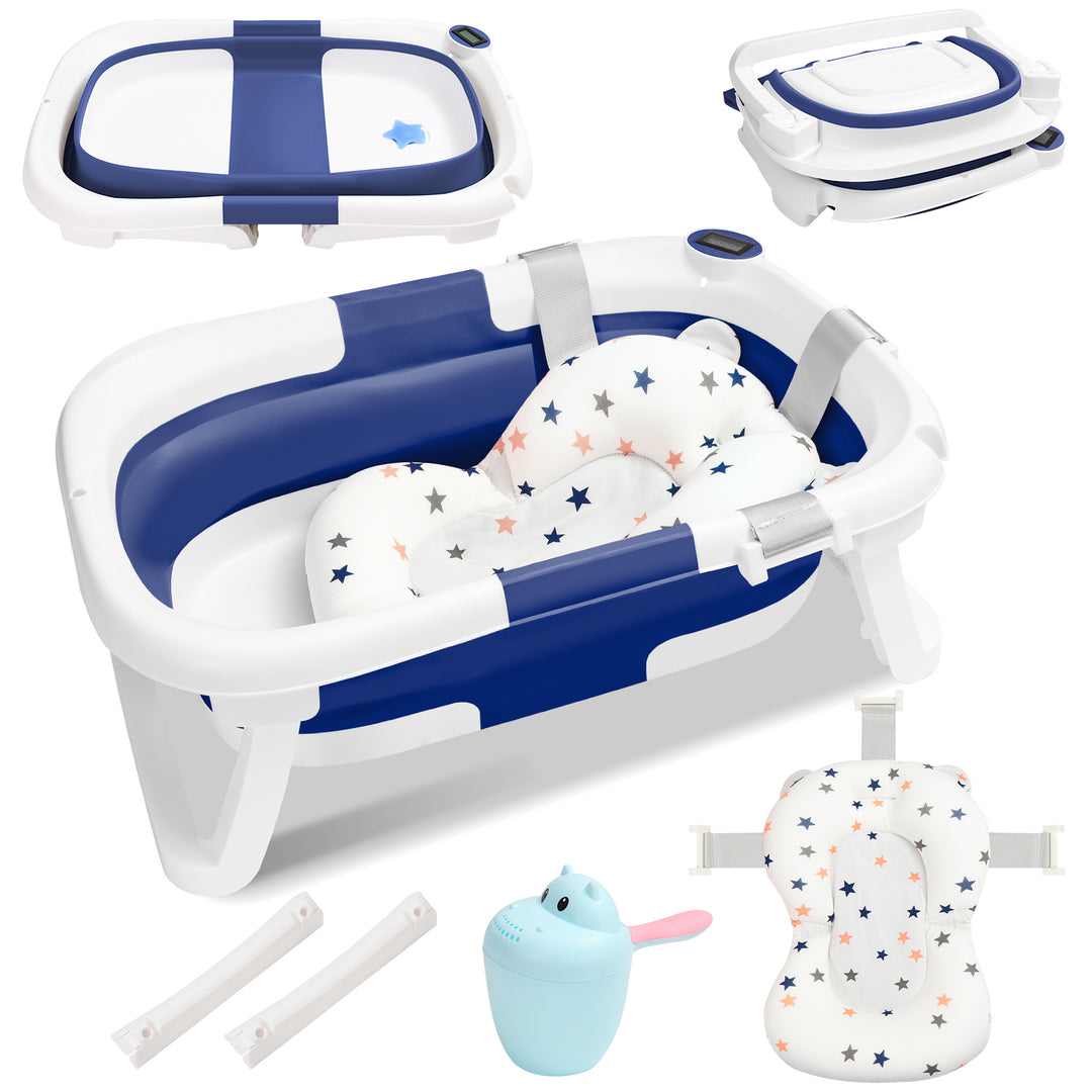 Sonnewelt Baby Bathtub Foldable with Thermometer