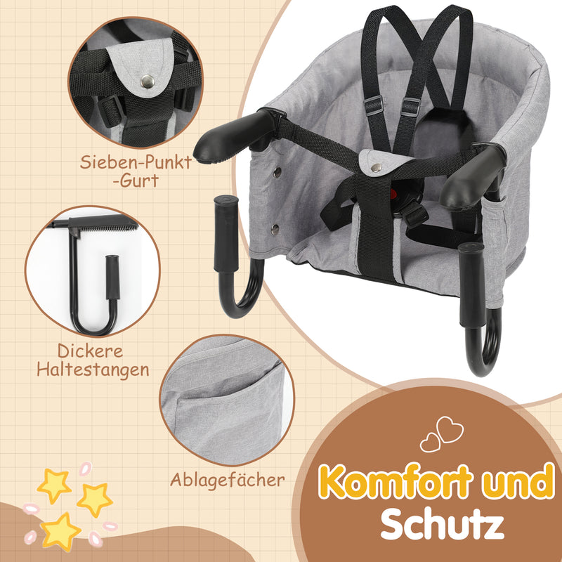 Sonnewelt Tischsitz Faltbar Babysitz Belastbar bis 18 kg