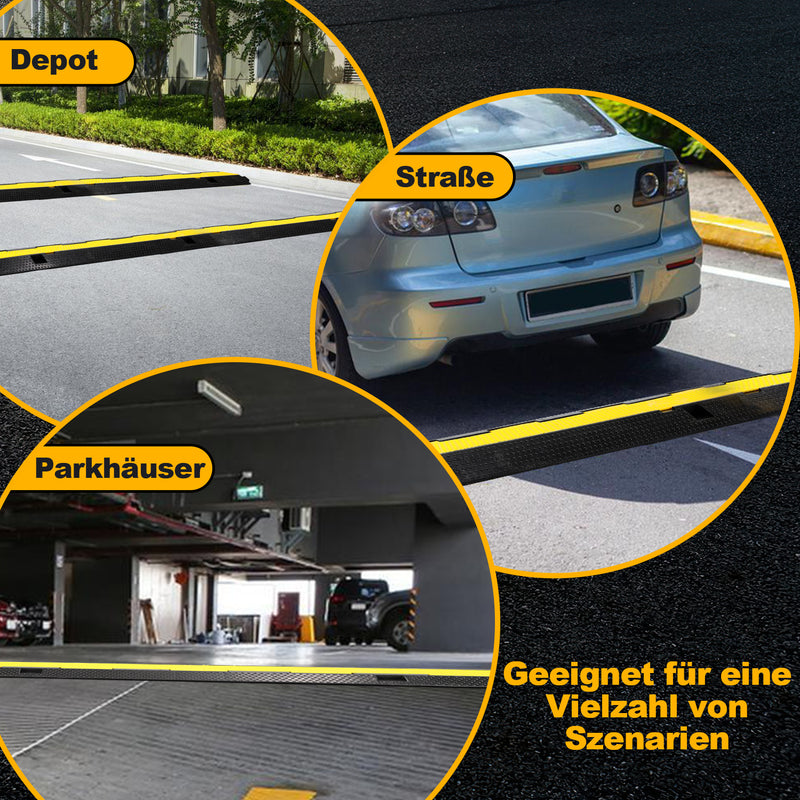 Sonnewelt Kabelschutzmatte Kabelbrücke 3 Stück