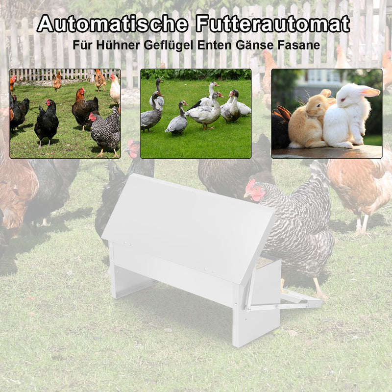 Sonnewelt Futterautomat Hühner Futterspender 5kg