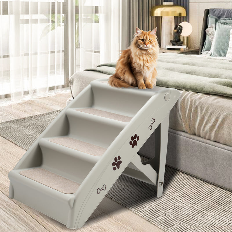 Sonnewelt Hundetreppe Hunderampe Klappbare Maximale Belastung 75kg