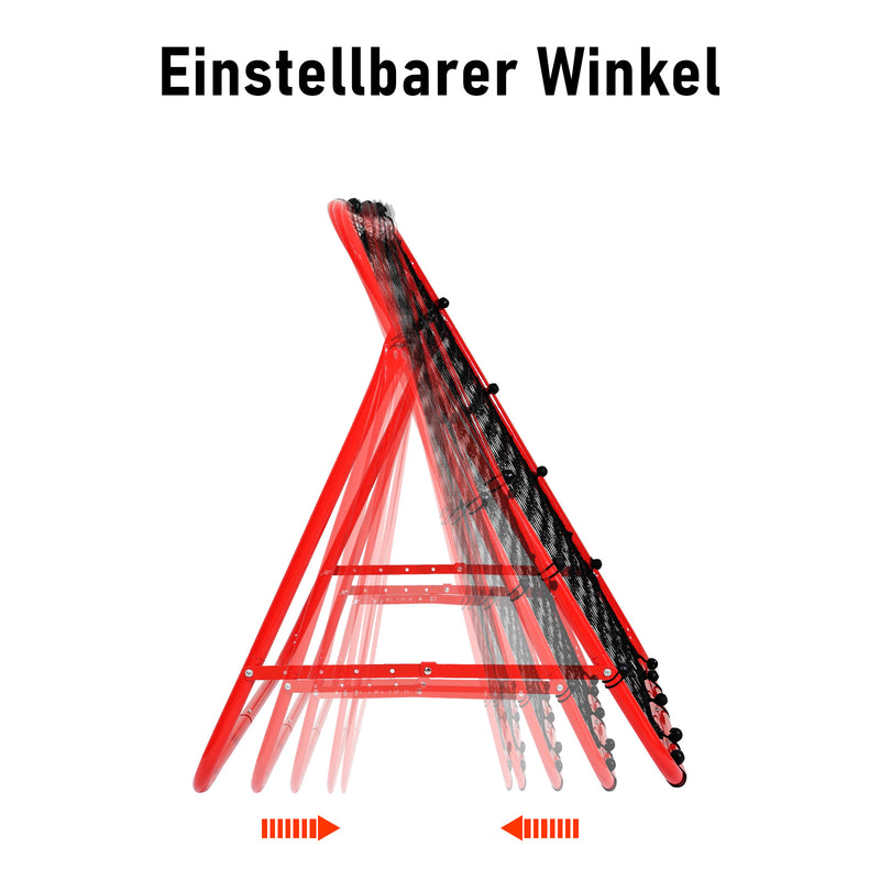 Sonnewelt Fußball Rebounder Rückprallwand Netz