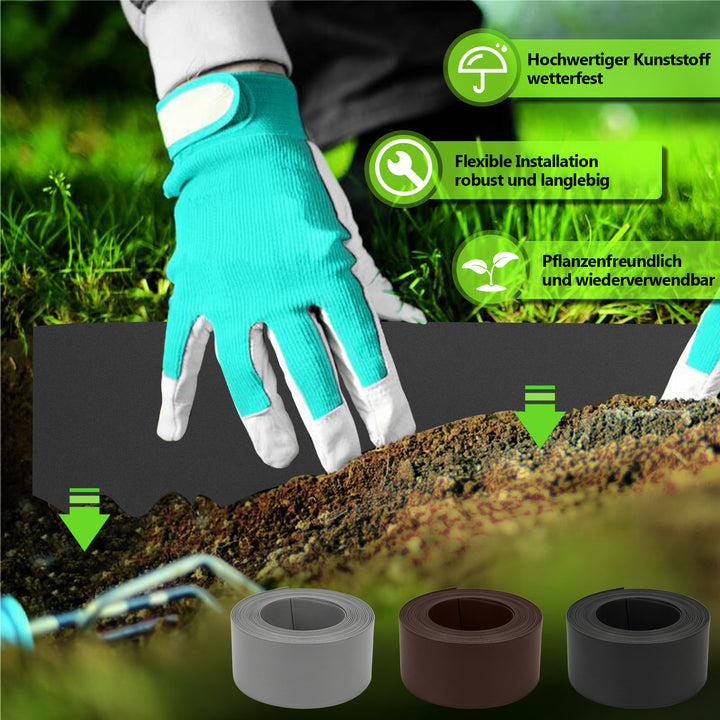 Sonnewelt lawn edging PE plastic