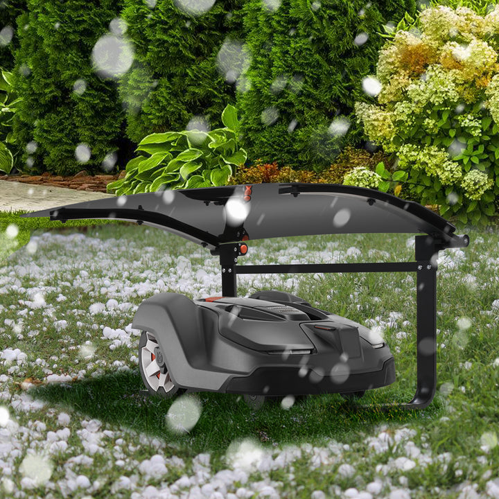 Sonnewelt Mähroboter Garage Faltbarer ABS-Material