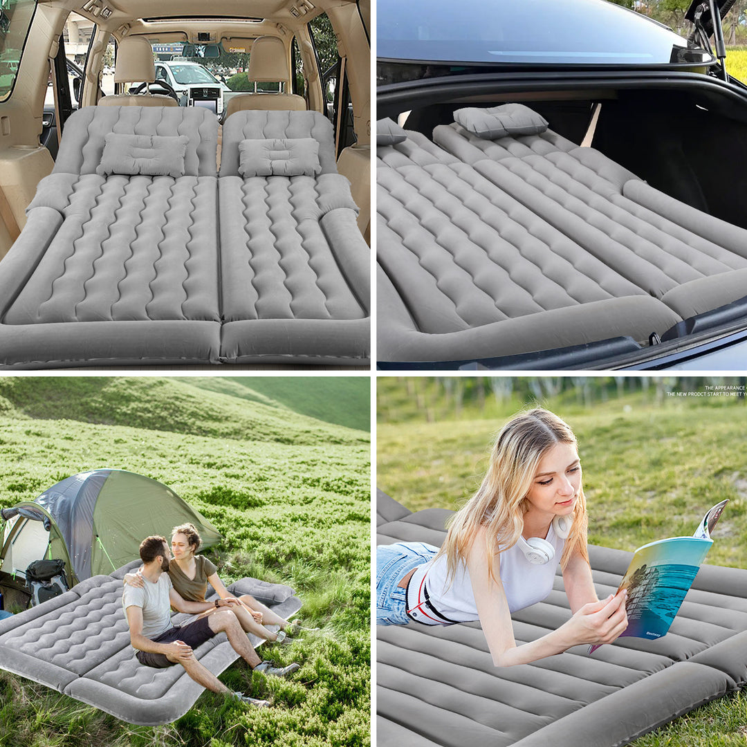 Sonnewelt Luftbett Auto Luftmatratze mit Kopfkissen