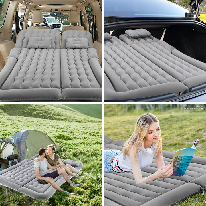 Sonnewelt Luftbett Auto Luftmatratze mit Kopfkissen