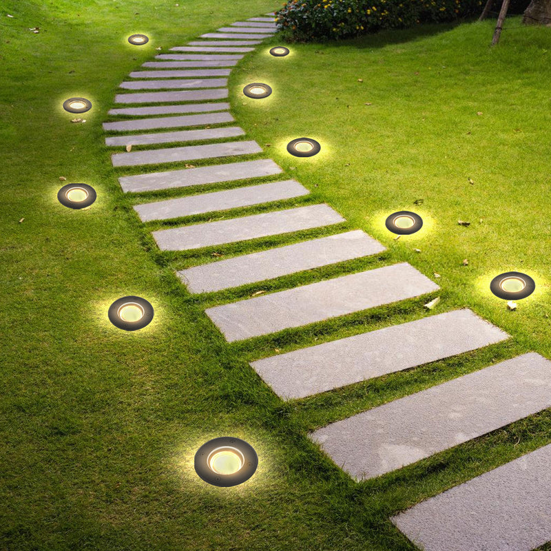 Sonnewelt LED Bodeneinbaustrahler 3W Naturweiß mit Mattierten Ersatzlinsen
