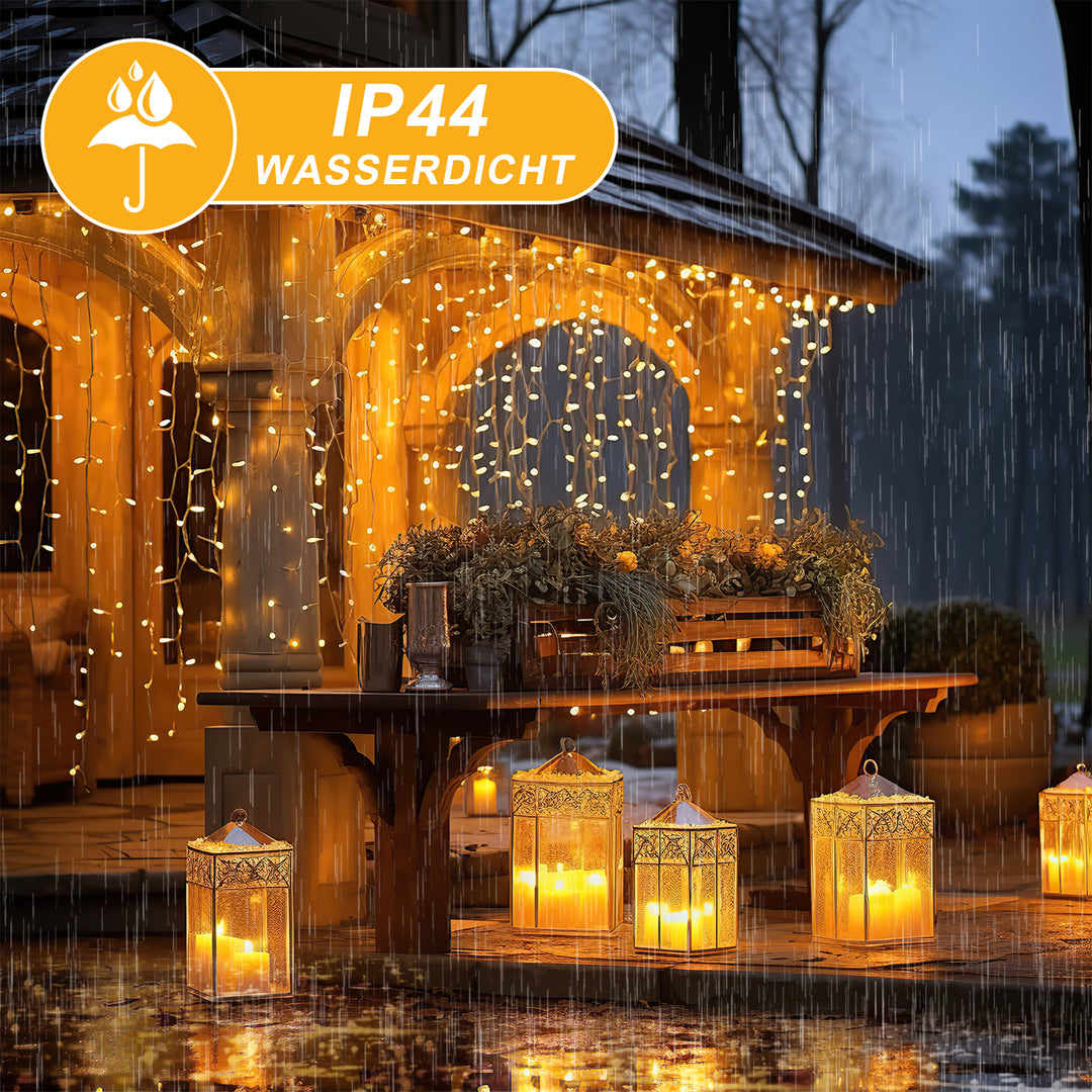 Sonnewelt LED icy rain light chain 200/400/600 LEDs