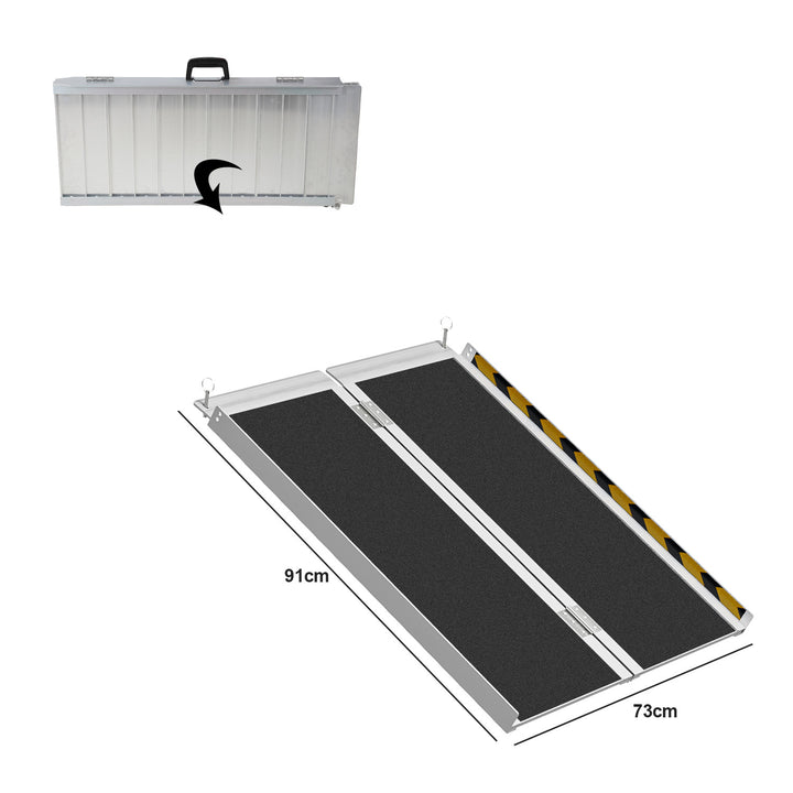Sonnewelt wheelchair ramp loading ramp aluminum up to 270kg