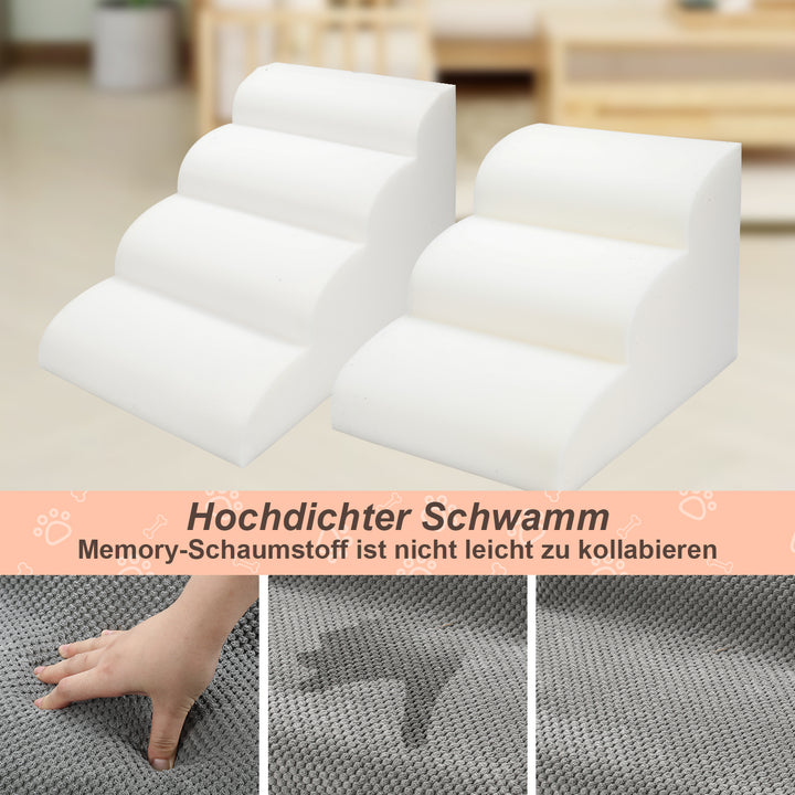 Sonnewelt Dog Ramp Dog Stairs Portable Maximum Load 18kg