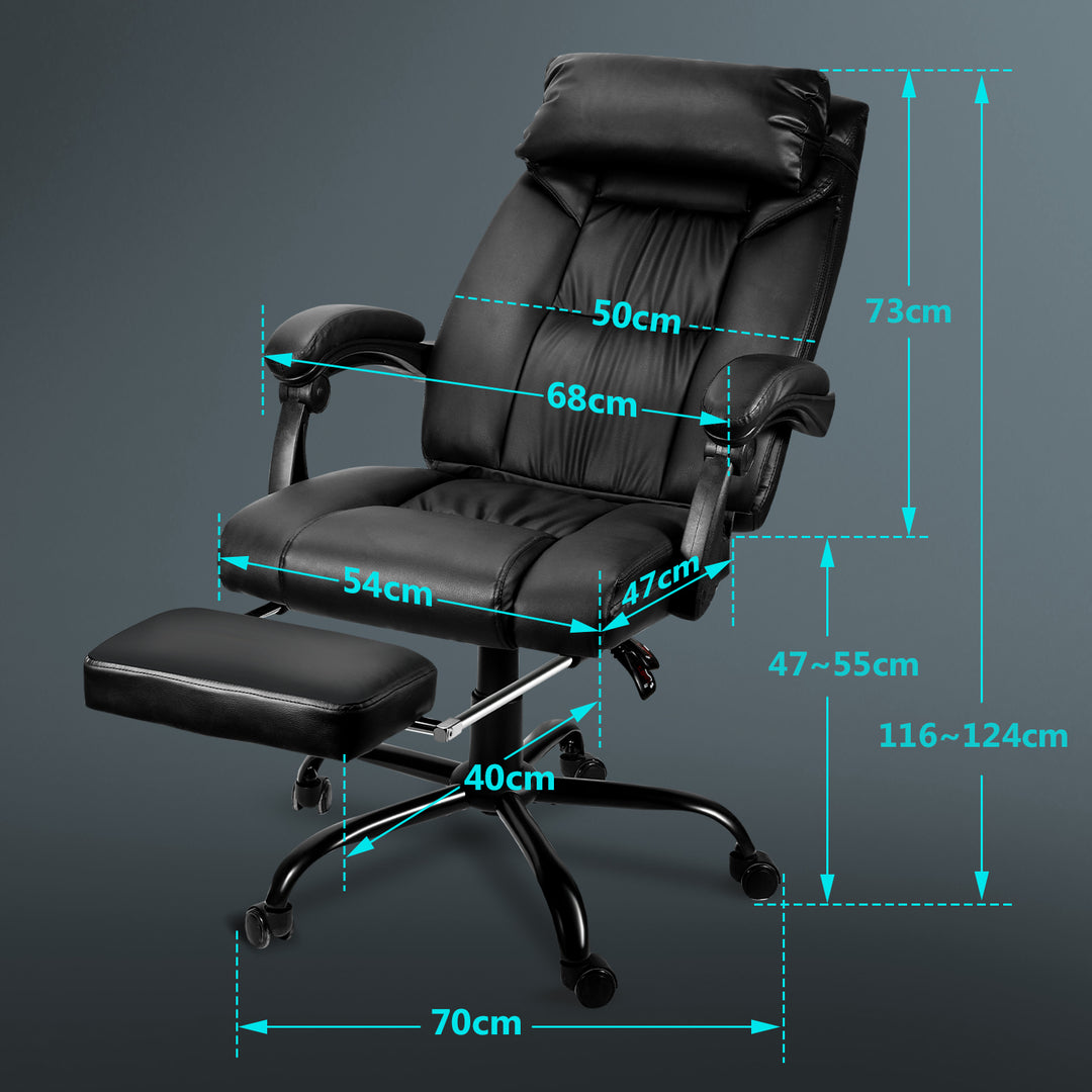 Sonnewelt Drehstuhl Höhenverstellbar Bürostuhl 360° frei Drehbar