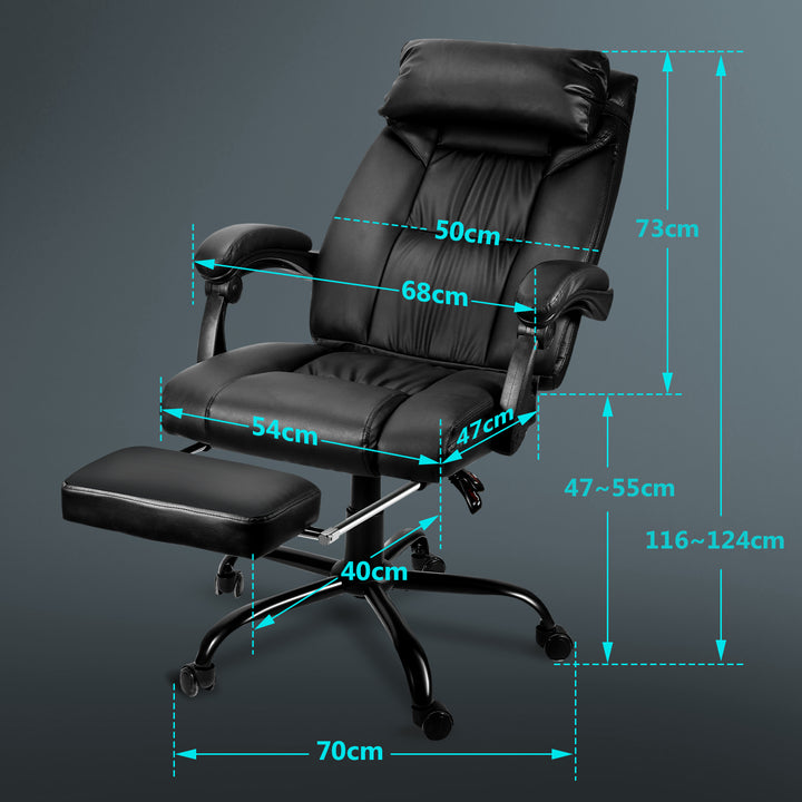 Sonnewelt Drehstuhl Höhenverstellbar Bürostuhl 360° frei Drehbar