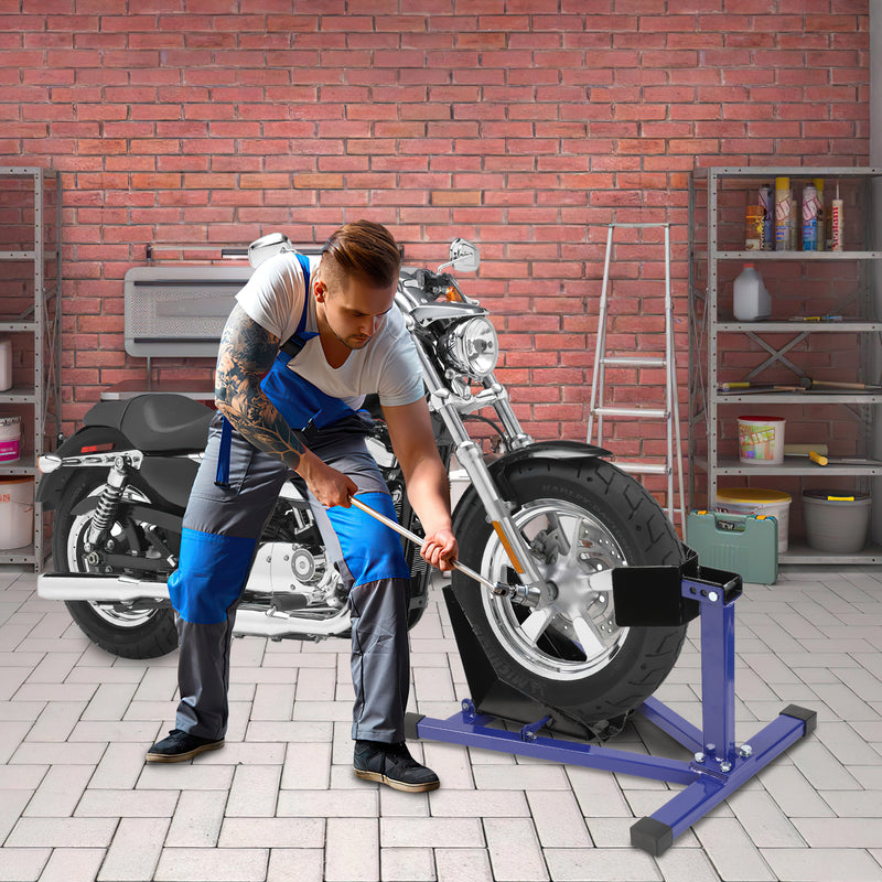 Sonnewelt Motorrad Montageständer Vorderradklemme für 17-21 Zoll Reifen