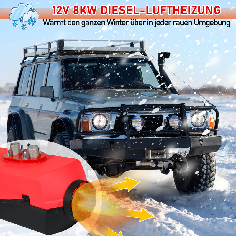 Sonnewelt 5KW 12V Diesel Standheizung Luftheizung