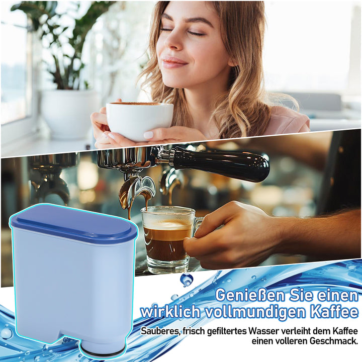 Sonnewelt 2x Wasserfilter Kaffeemaschinenfilter für Philips AquaClean