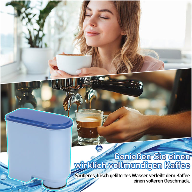 Sonnewelt 2x Wasserfilter Kaffeemaschinenfilter für Philips AquaClean