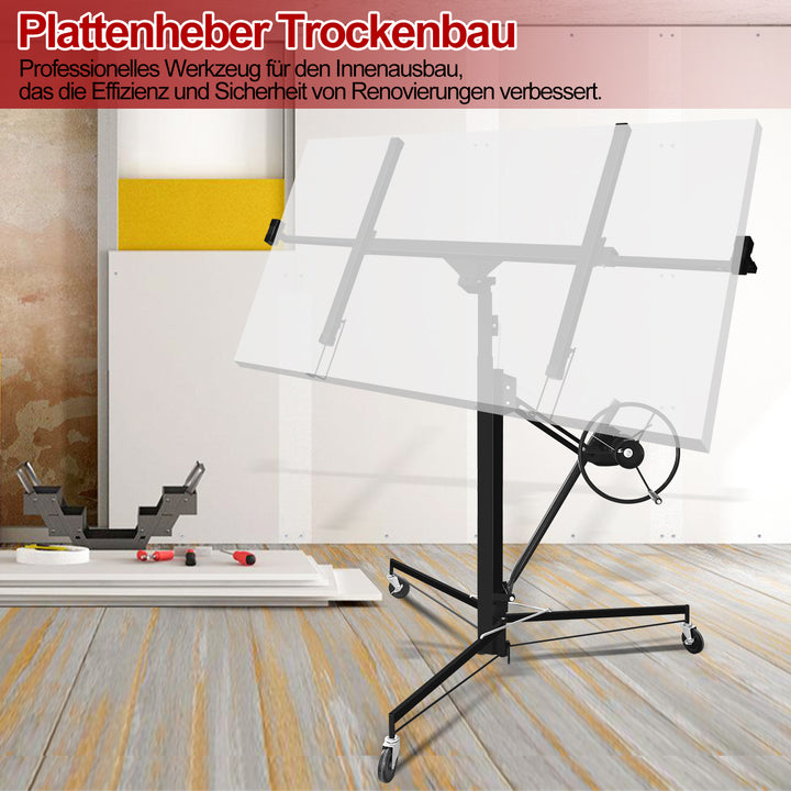Sonnewelt plate lifter foldable 140 cm-350 cm working height height adjustable 68kg