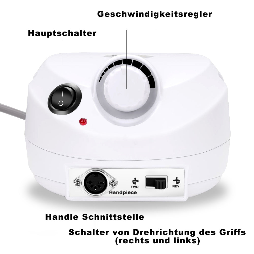 Sonnewelt Electric Nail Cutter 30000 rpm Nail File Pedicure