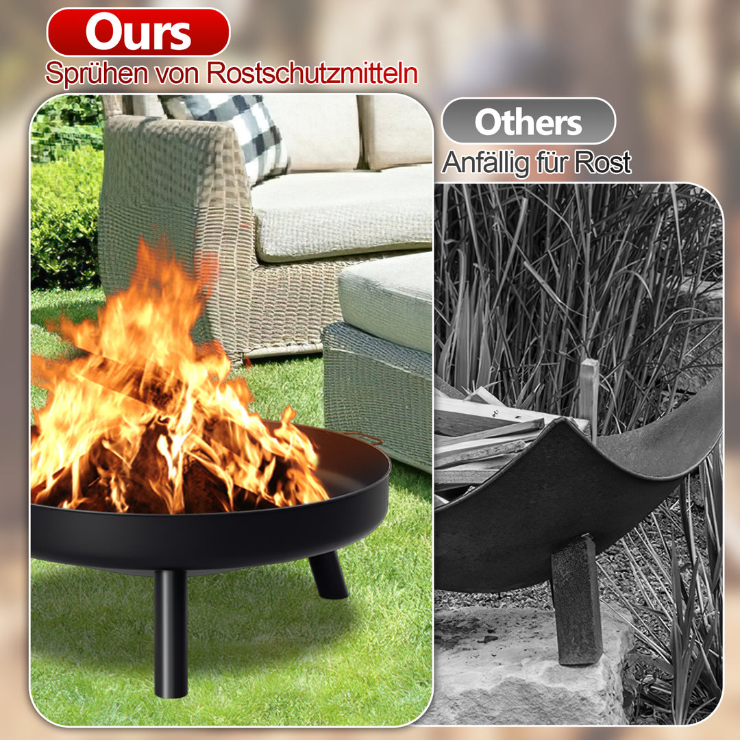 Sonnewelt fire bowl Φ82.5cm fireplace iron bowl