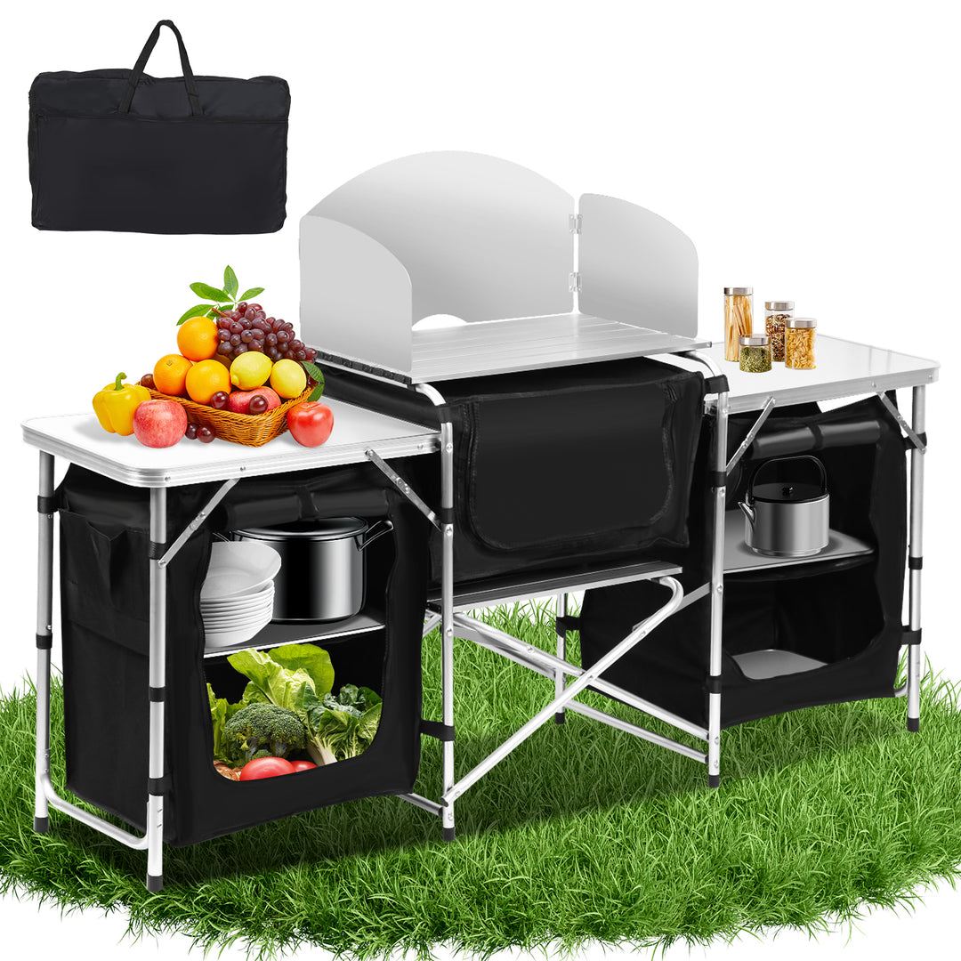 Sonnewelt Campingküche Alu 5 Fächer