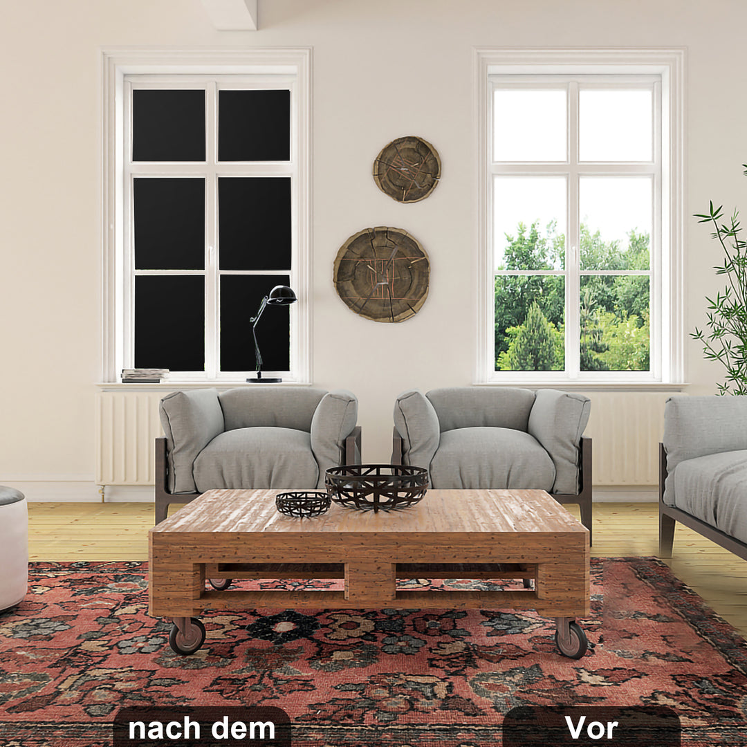 Sonnewelt Fensterfolie Sichtschutzfolie Selbstklebend