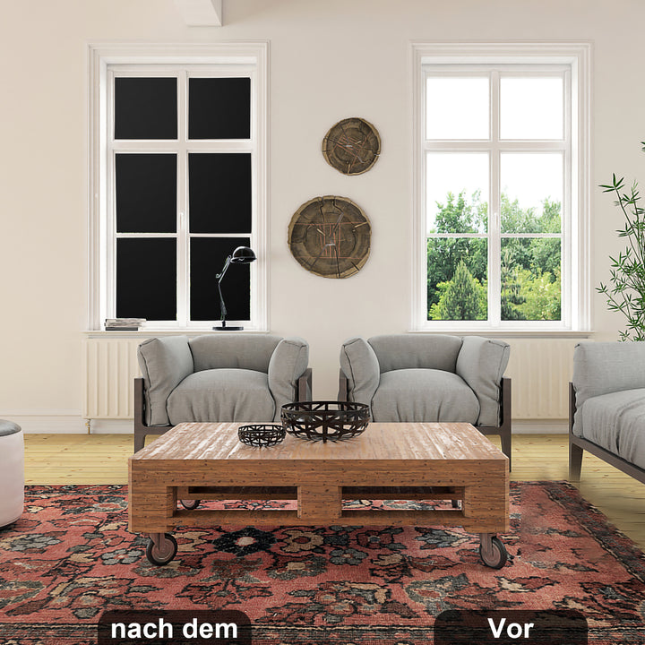 Sonnewelt Fensterfolie Sichtschutzfolie Selbstklebend