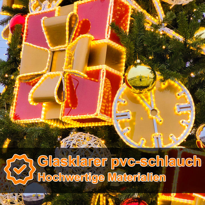 Sonnewelt LED Lichterschlauch mit Timer und 8 Modi 10m-50m