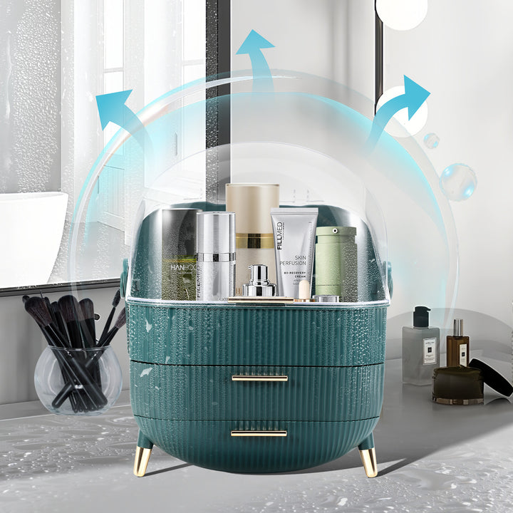 Sonnewelt Kosmetik Aufbewahrungsbox 3-lagig mit Deckel